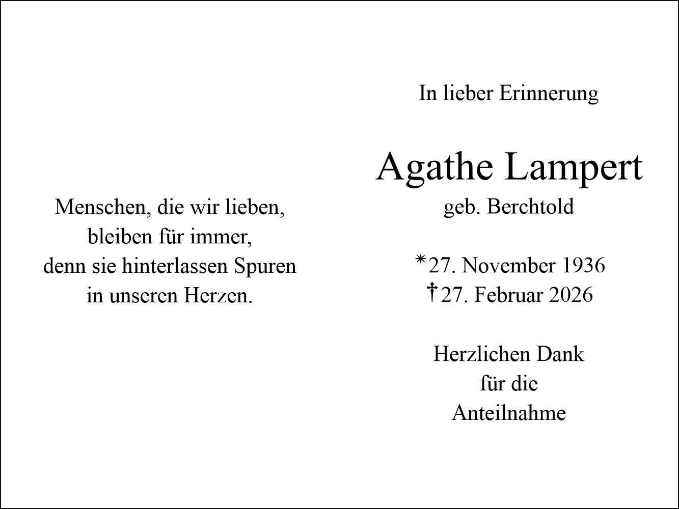 Agathe Lampert